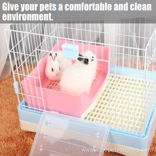 Large Rabbit Litter Box Trainer Potty Corner Toilet